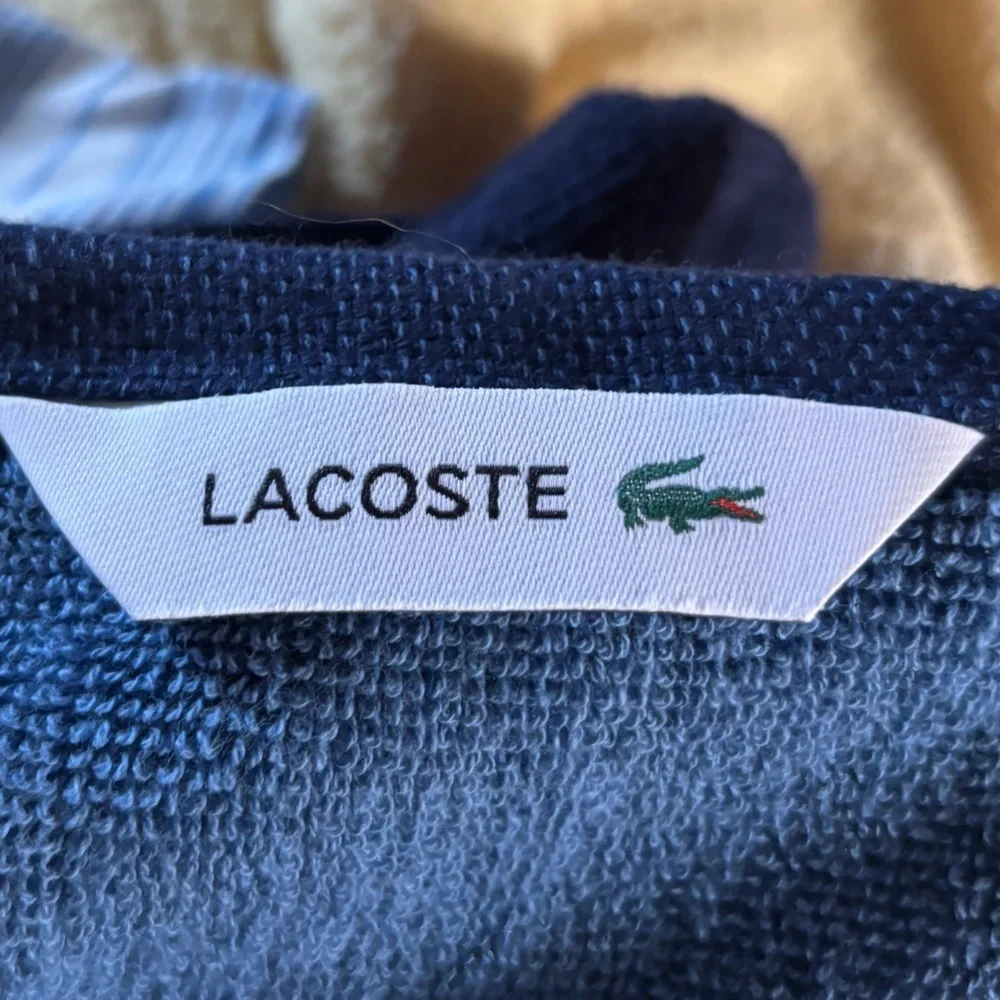 NWT *Bundle of 2* Lacoste Heritage Sport Stripe bath towel